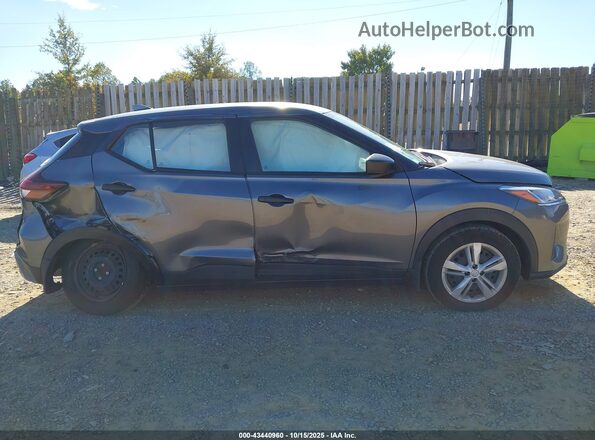 3N1CP5BV5RL577320 2024 NISSAN KICKS Gray Widok wnętrza 360 stopni