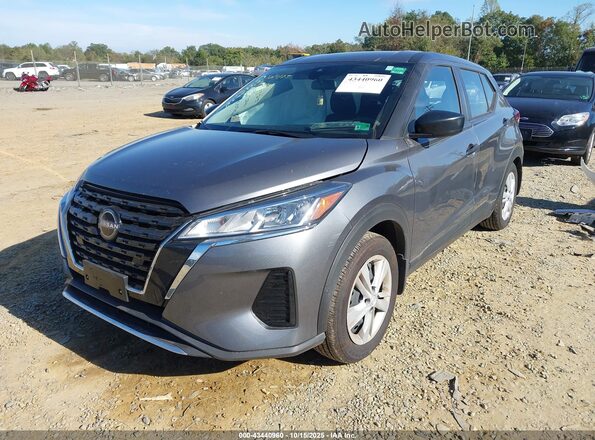 3N1CP5BV5RL577320 2024 NISSAN KICKS Gray Przód lewy