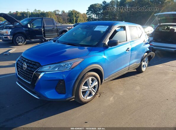 3N1CP5BV5SL493150 2025 NISSAN KICKS PLAY Blue Front left