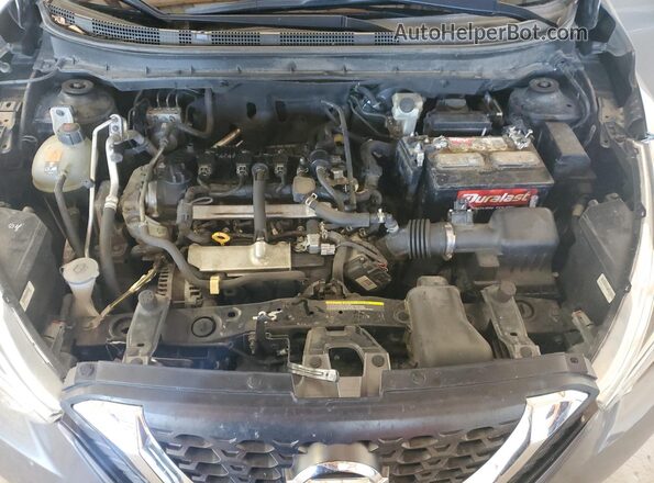 3N1CP5BV7LL544374 2020 NISSAN KICKS Gray Widok wnętrza z tyłu
