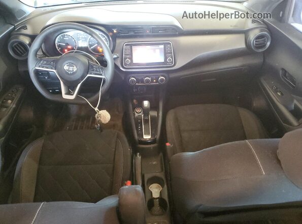 3N1CP5BV7LL544374 2020 NISSAN KICKS Gray Widok deski rozdzielczej