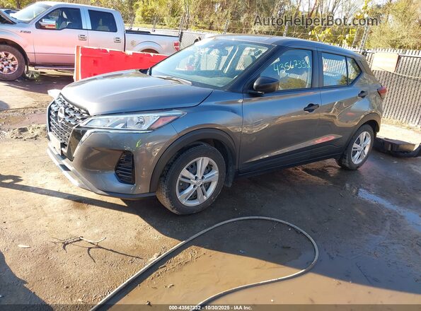 3N1CP5BV7RL479664 2024 NISSAN KICKS Gray Przód lewy