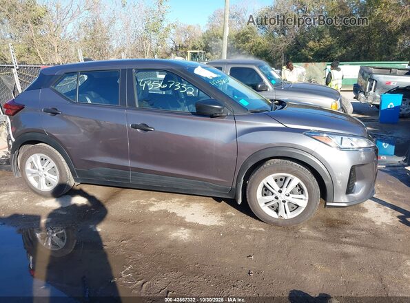 3N1CP5BV7RL479664 2024 NISSAN KICKS Gray Widok wnętrza 360 stopni