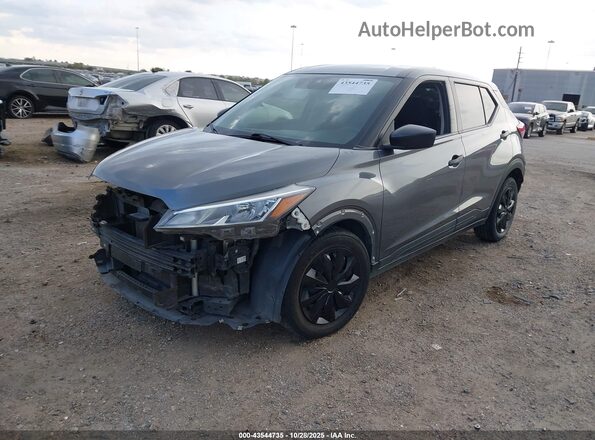 3N1CP5BV8ML532204 2021 NISSAN KICKS Gray 