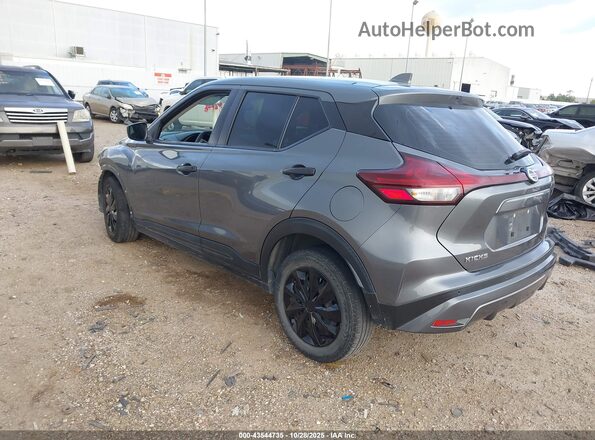 3N1CP5BV8ML532204 2021 NISSAN KICKS Gray 