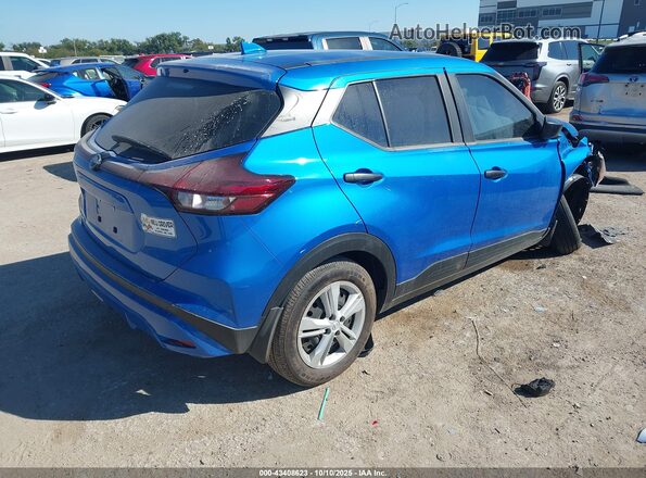 3N1CP5BV8SL478321 2025 NISSAN KICKS PLAY Blue Trasero derecho