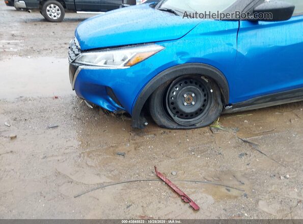 3N1CP5BV8SL493045 2025 NISSAN KICKS PLAY Blue Front view