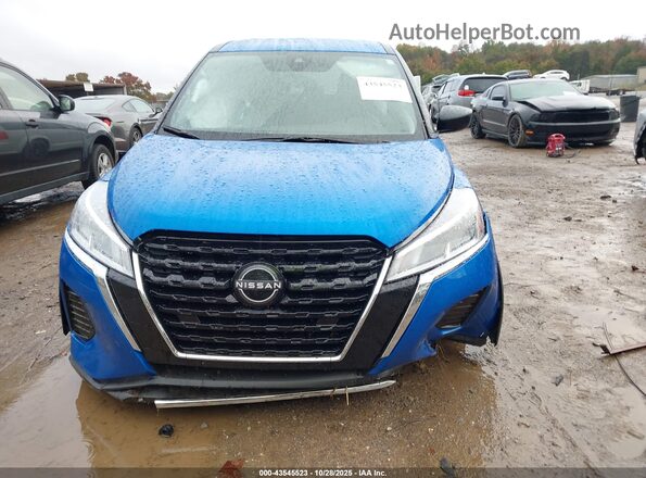 3N1CP5BV8SL493045 2025 NISSAN KICKS PLAY Blue Instrument cluster view