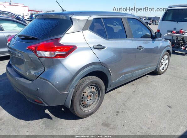 3N1CP5BV9LL508699 2020 NISSAN KICKS Серый Задняя правая четверть