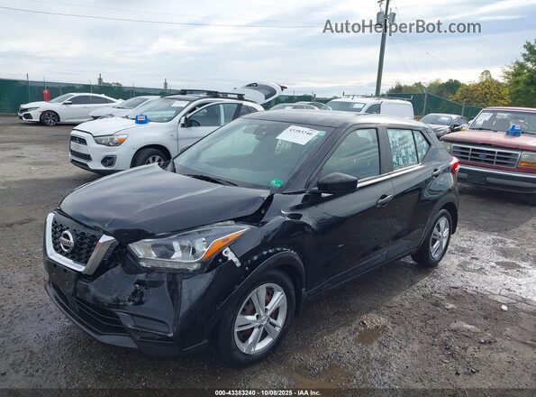 3N1CP5BV9LL532520 2020 NISSAN KICKS Black Передня ліва чверть