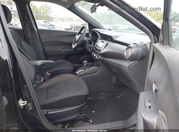 3N1CP5BV9LL532520 2020 NISSAN KICKS Black Вид салону спереду
