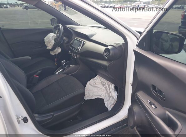 3N1CP5BVXLL509148 2020 NISSAN KICKS White Вид салону спереду