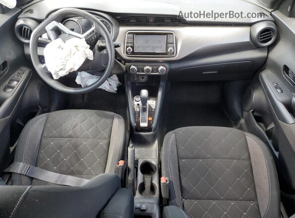 3N1CP5BVXLL541744 2020 NISSAN KICKS Черный Вид панели приборов