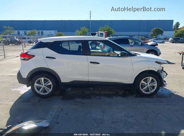 3N1CP5BVXLL565011 2020 NISSAN KICKS White 360 interior view