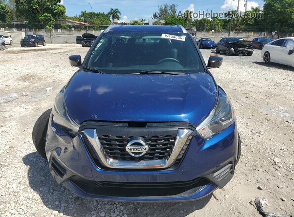 3N1CP5CU9JL511279 2018 NISSAN KICKS Blue 