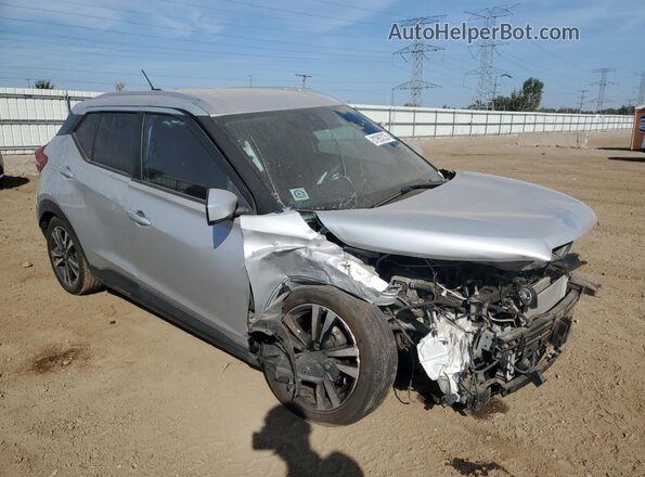 3N1CP5CV0LL479186 2020 NISSAN KICKS Серый Передняя правая четверть