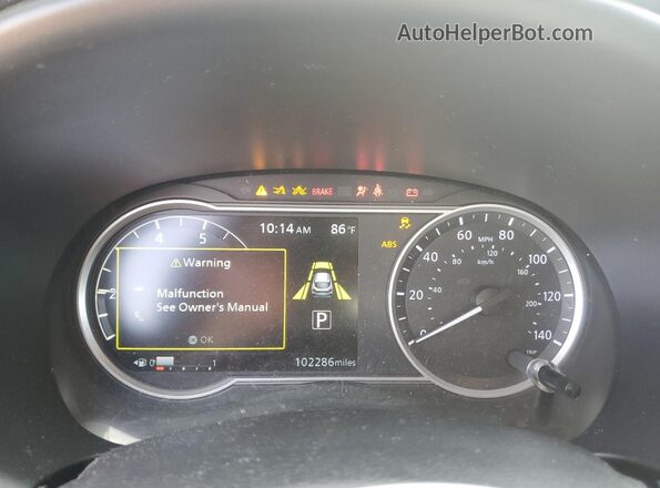 3N1CP5CV0LL479186 2020 NISSAN KICKS Серый Вид щитка приборов