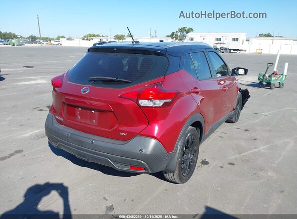 3N1CP5CV0LL498756 2020 NISSAN KICKS Red Tył prawy