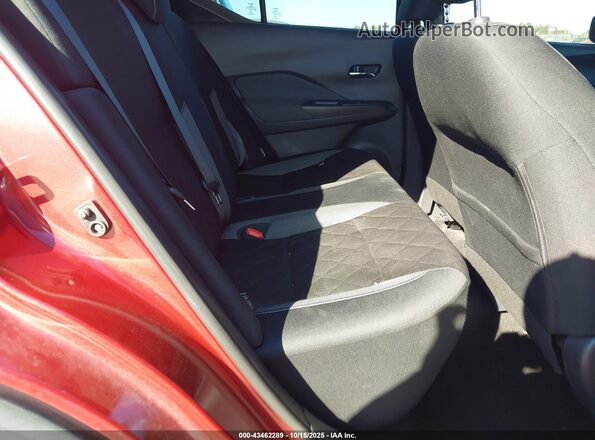 3N1CP5CV0LL498756 2020 NISSAN KICKS Red Widok naklejki z numerem VIN