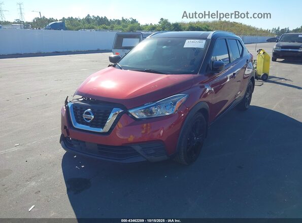 3N1CP5CV0LL498756 2020 NISSAN KICKS Red Przód lewy