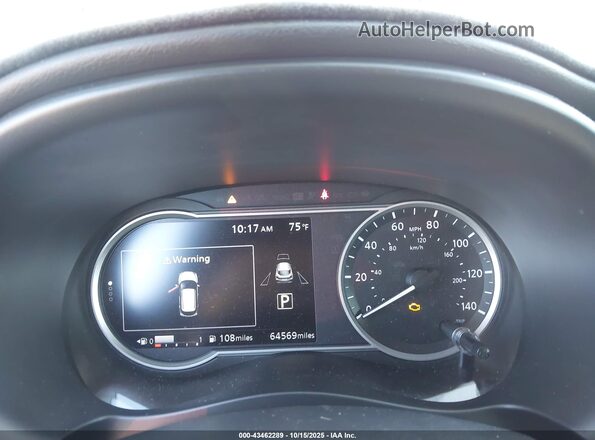 3N1CP5CV0LL498756 2020 NISSAN KICKS Red Widok tylnych siedzeń