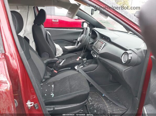 3N1CP5CV0LL515250 2020 NISSAN KICKS Maroon Vista interior delantera