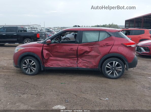 3N1CP5CV0LL515250 2020 NISSAN KICKS Maroon Vista interior de 360 grados