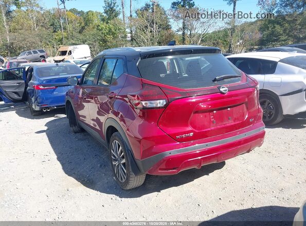 3N1CP5CV0NL492023 2022 NISSAN KICKS Red Trasero izquierdo