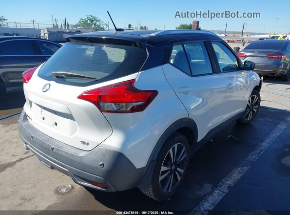 3N1CP5CV1LL522529 2020 NISSAN KICKS Белый Задняя правая четверть