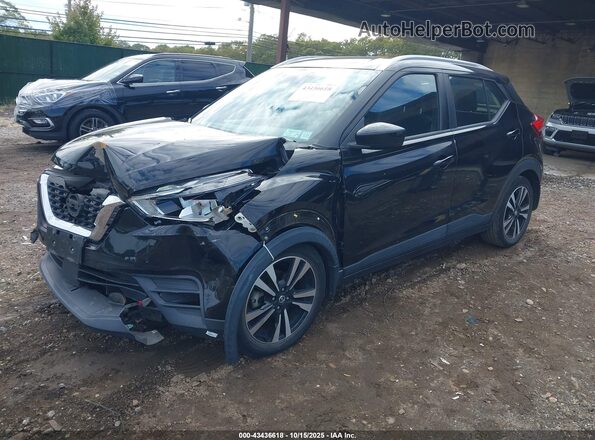 3N1CP5CV1LL536706 2020 NISSAN KICKS Black Передня ліва чверть