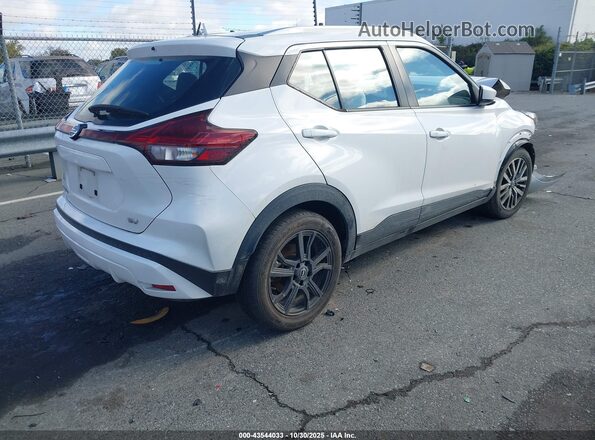 3N1CP5CV1ML533550 2021 NISSAN KICKS Белый Задняя правая четверть
