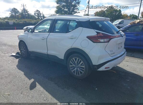 3N1CP5CV1ML533550 2021 NISSAN KICKS Белый Задняя левая четверть