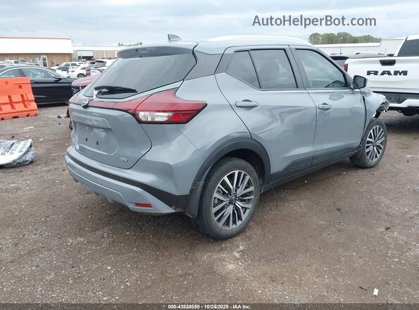 3N1CP5CV1RL482705 2024 NISSAN KICKS Серый Задняя правая четверть
