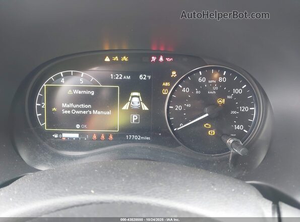 3N1CP5CV1RL482705 2024 NISSAN KICKS Серый Вид задних сидений