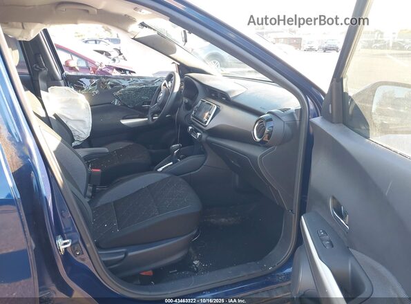 3N1CP5CV2LL528274 2020 NISSAN KICKS Blue Սալոնի դիմացի տեսք
