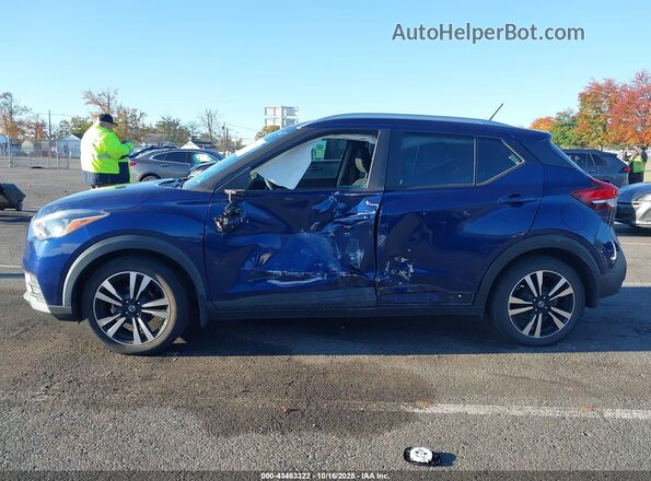 3N1CP5CV2LL528274 2020 NISSAN KICKS Blue Սալոնի 360 աստիճան տեսք