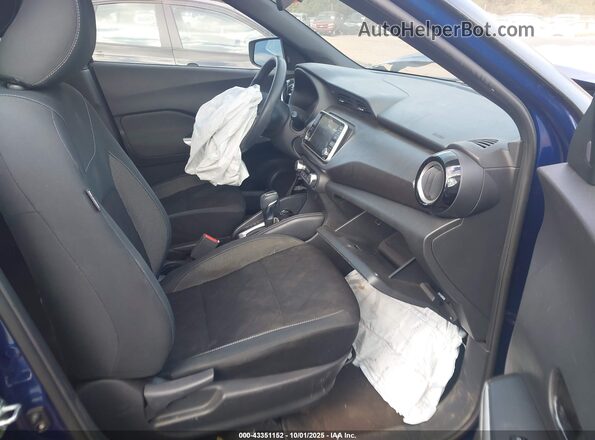3N1CP5CV5LL501232 2020 NISSAN KICKS Blue წინა სალონის ხედი