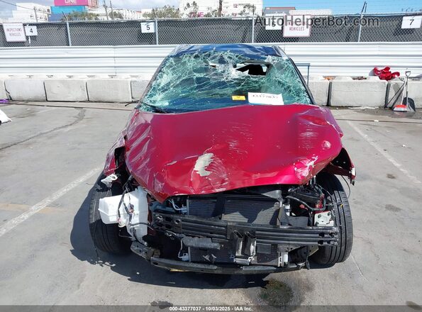 3N1CP5CV5LL519620 2020 NISSAN KICKS Красный Вид панели приборов