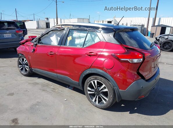 3N1CP5CV5LL519620 2020 NISSAN KICKS Красный Задняя левая четверть