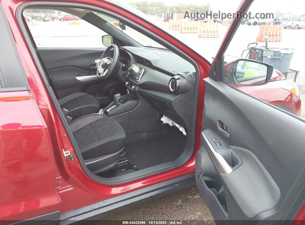 3N1CP5CV5LL522615 2020 NISSAN KICKS Red Вид салону спереду