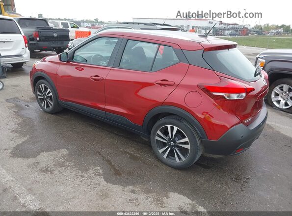 3N1CP5CV5LL522615 2020 NISSAN KICKS Red Задня ліва чверть