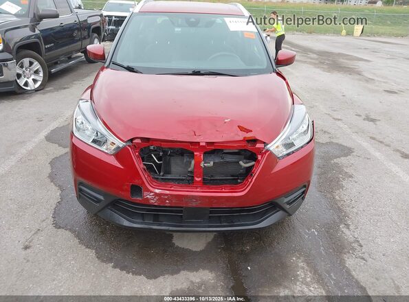 3N1CP5CV5LL522615 2020 NISSAN KICKS Red Вид спереду
