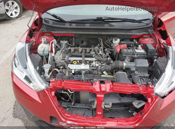 3N1CP5CV5LL522615 2020 NISSAN KICKS Red Вид ззаду