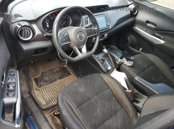 3N1CP5CV5LL524624 2020 NISSAN KICKS Blue Առջևի վահանակի տեսք