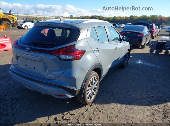 3N1CP5CV5RL552352 2024 NISSAN KICKS Gray Tył prawy