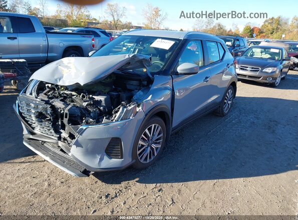 3N1CP5CV5RL552352 2024 NISSAN KICKS Gray Przód lewy