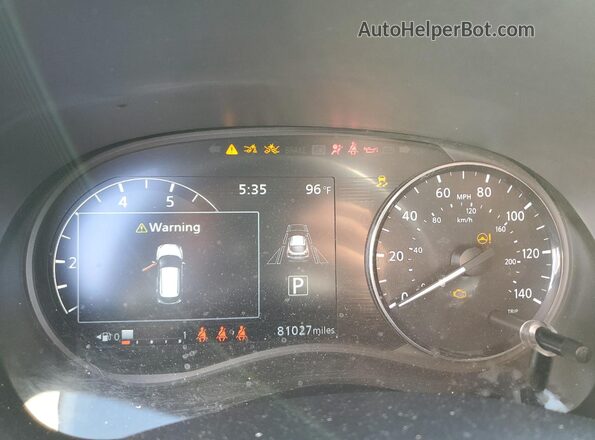 3N1CP5CV6PL511869 2023 NISSAN KICKS Синий Вид щитка приборов