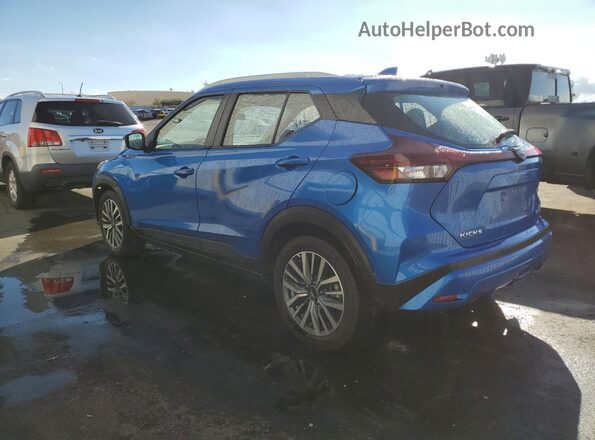 3N1CP5CV6PL511869 2023 NISSAN KICKS Синий Задняя левая четверть