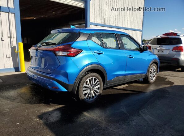 3N1CP5CV6PL511869 2023 NISSAN KICKS Синий Задняя правая четверть