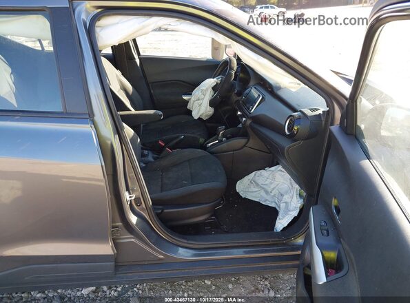 3N1CP5CV7LL518601 2020 NISSAN KICKS Серый Вид салона спереди